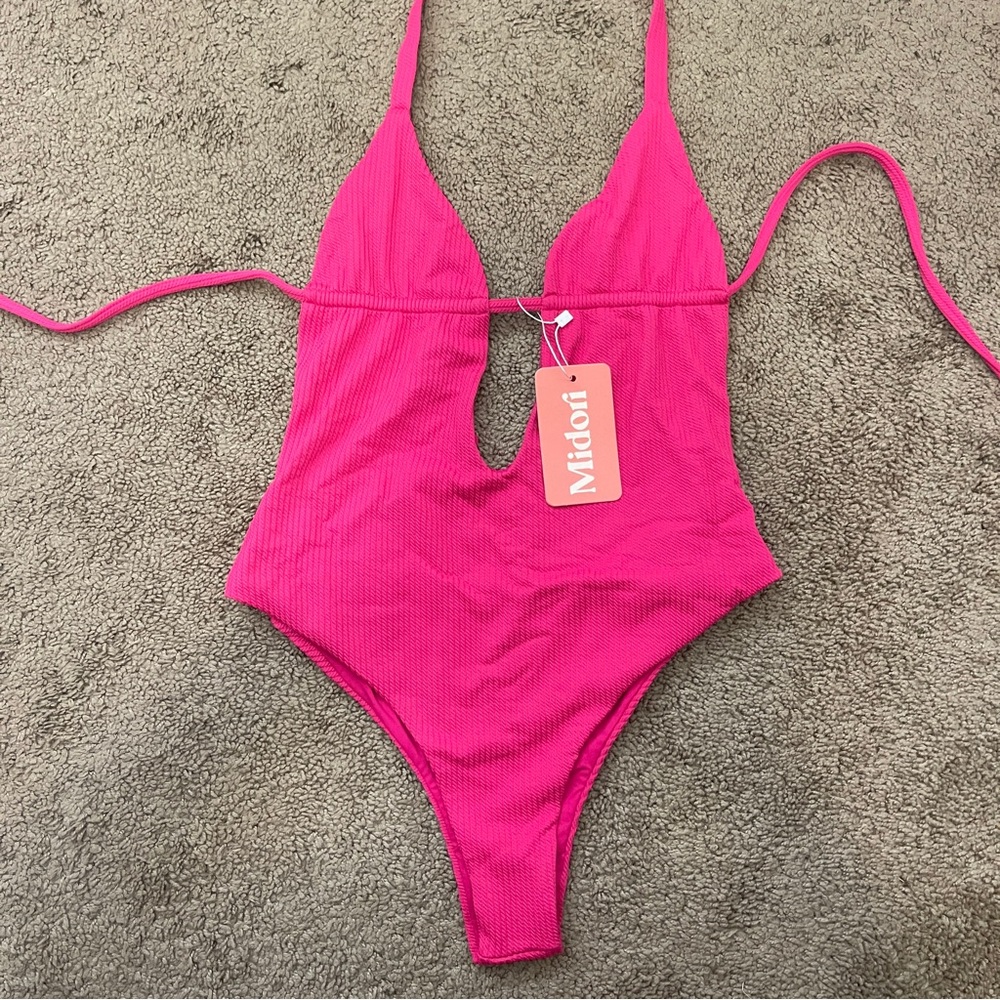 Midori Kids Pink One Piece Swimsuit